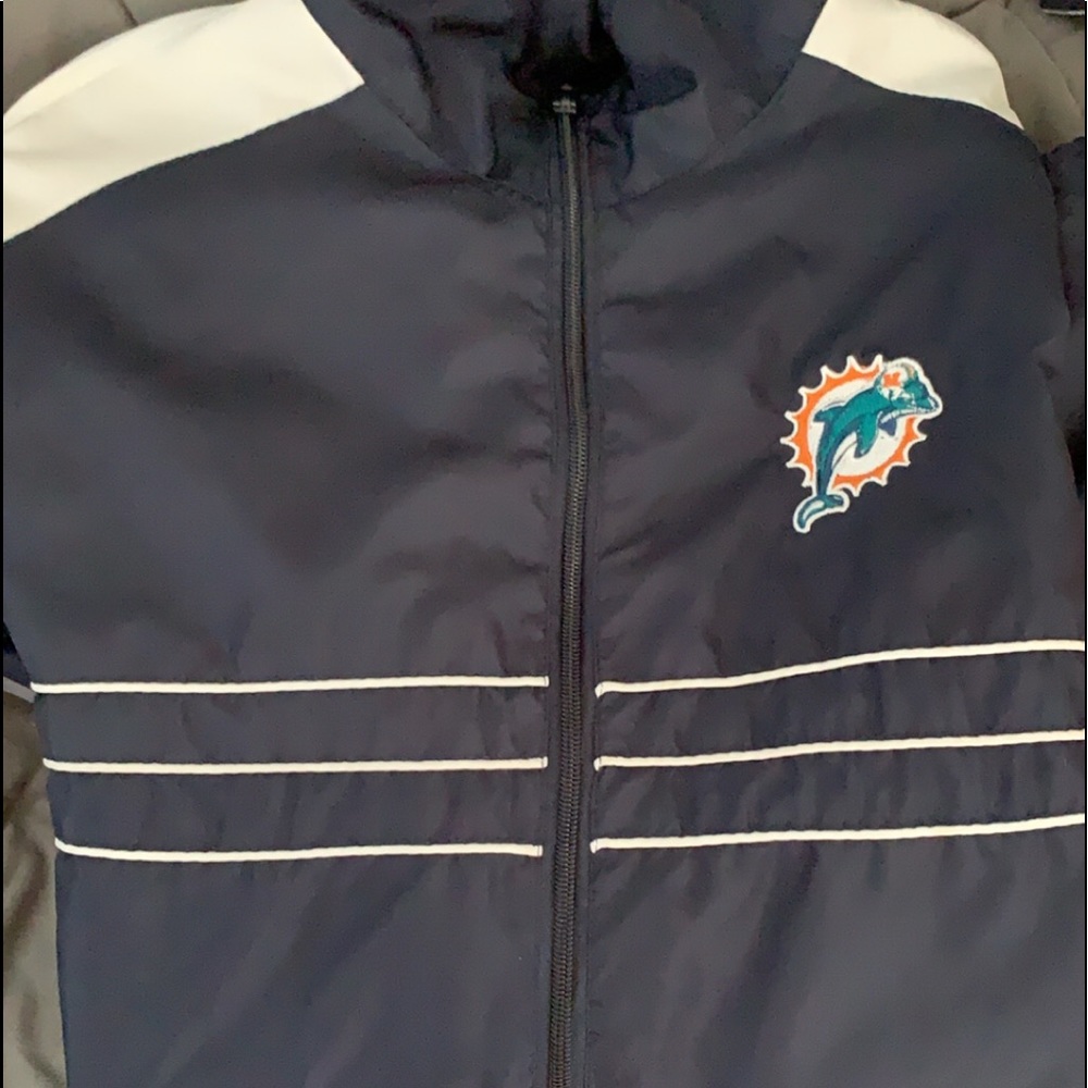 Miami Dolphins vintage wind breaker
